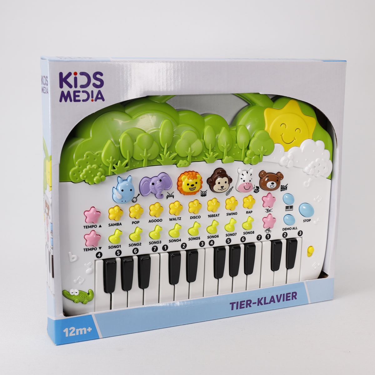 Keyboard Klavier Musik, – K 30 Tasten, Spielzeug, 24 37 Tierpiano, Geschenke OMA X cm,