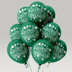 Lade das Bild in den Galerie-Viewer, 50 x Geburtstag Luftballon, Luftballons Druck, Luftballons mit Geburtstag Motiv.
