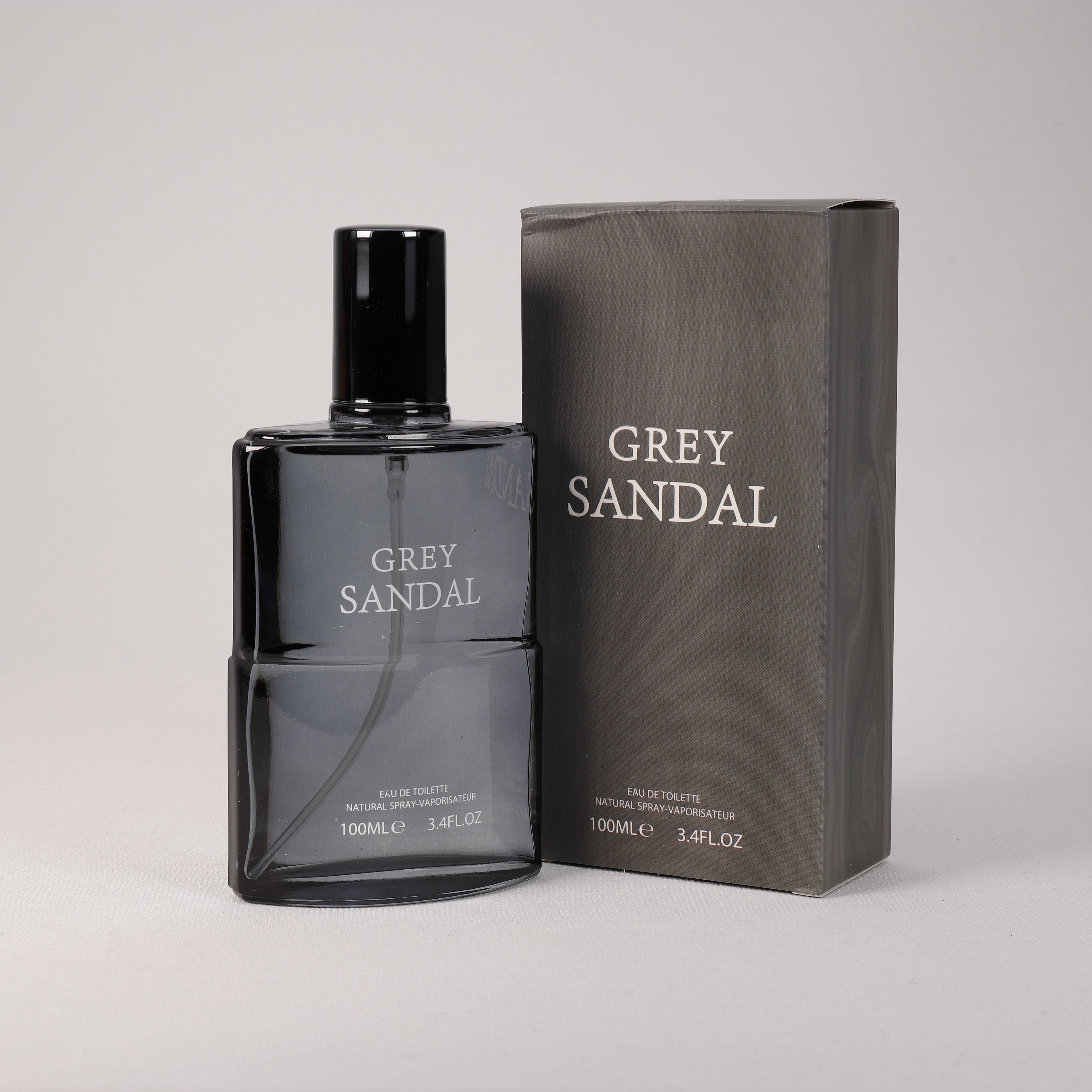 Grey Sandal für Herren, Vaporizer mit natürlichem Spray, 100 ml Duft, Parfum,  Parfüm, NEU OVP