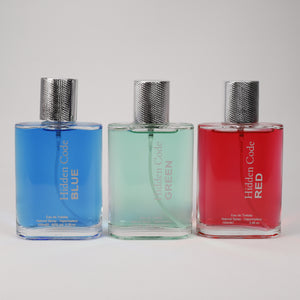 Hidden Code Blue für Herren, Vaporizer mit natürlichem Spray, 100 ml, Duft, TOP Parfüm, NEU OVP