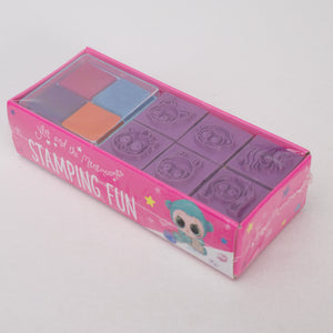 Stamping Fun 11x5cm, Stempelset,6 Stempel & 4 Stempelkissen, Spielzeug, Depesche
