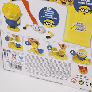 Minions Craze Magic Sand Set 18 x 22 cm 3D Sandform, Despicable me, Illumination