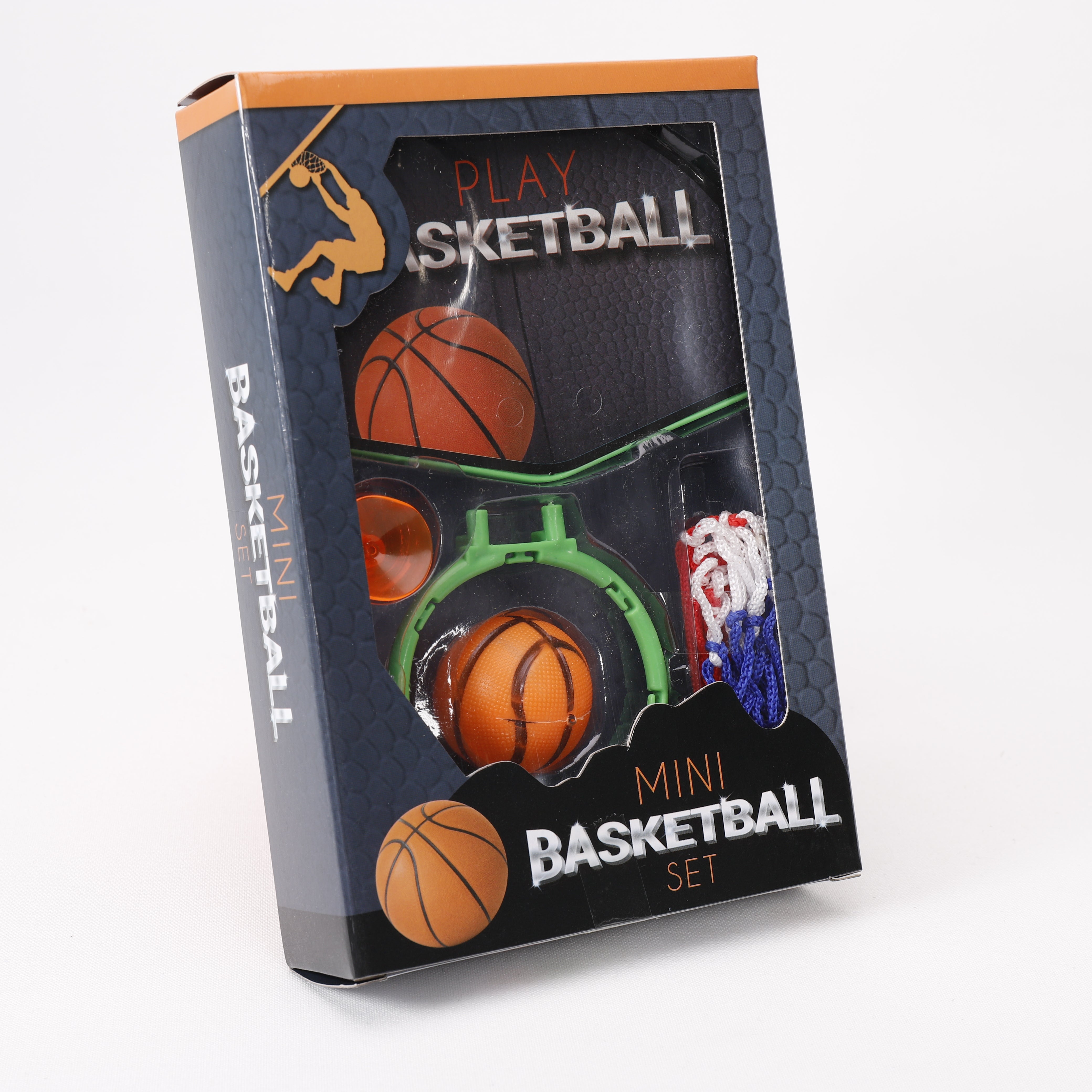 Mini Basketball Set mit Basket 20 x 14 cm, Ab 3 Jahren, Kinderspielzeug, JohnToy