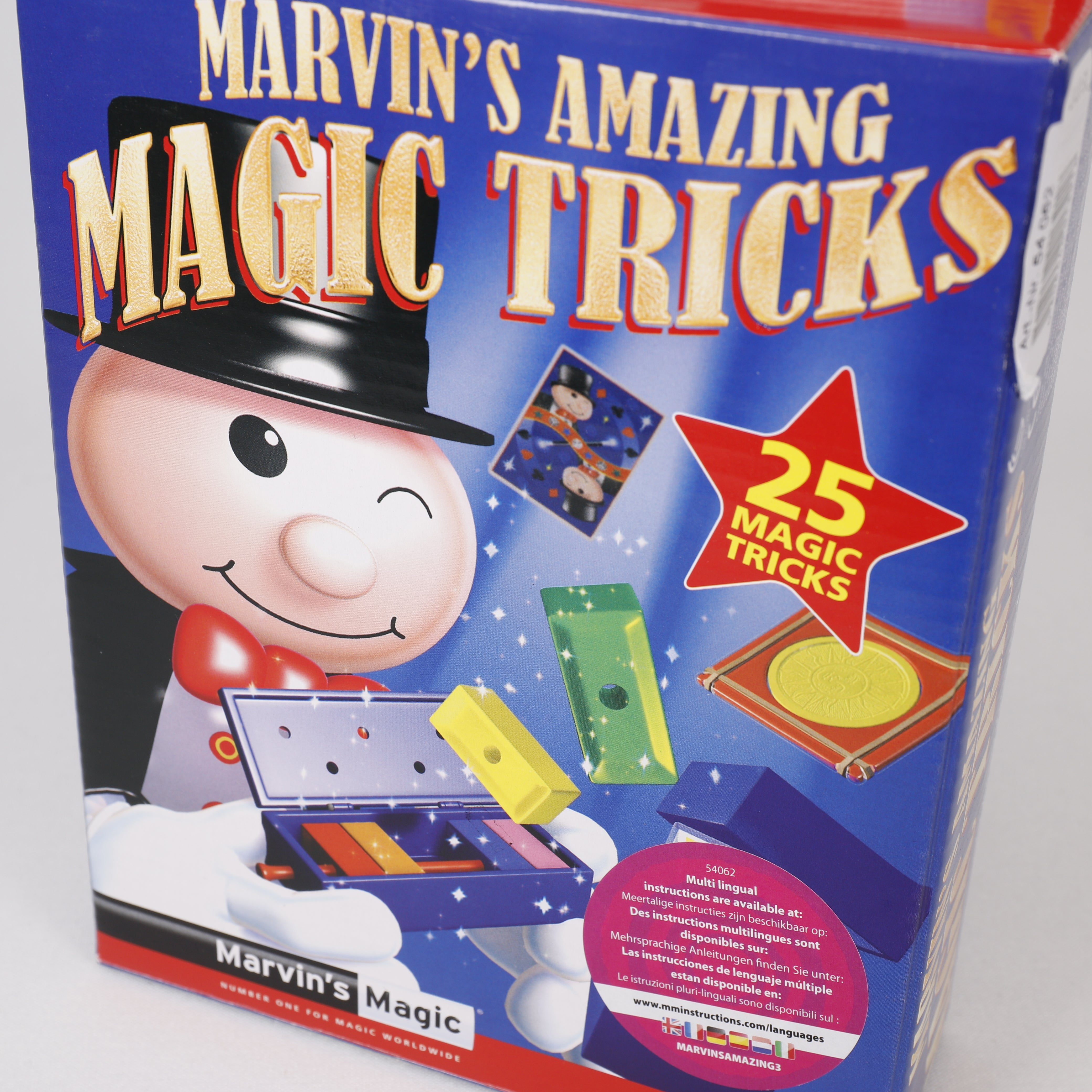 Magic Tricks, 25 Zaubertricks 16 x 23 cm, erstaunliche magische, Marvin's Magic.