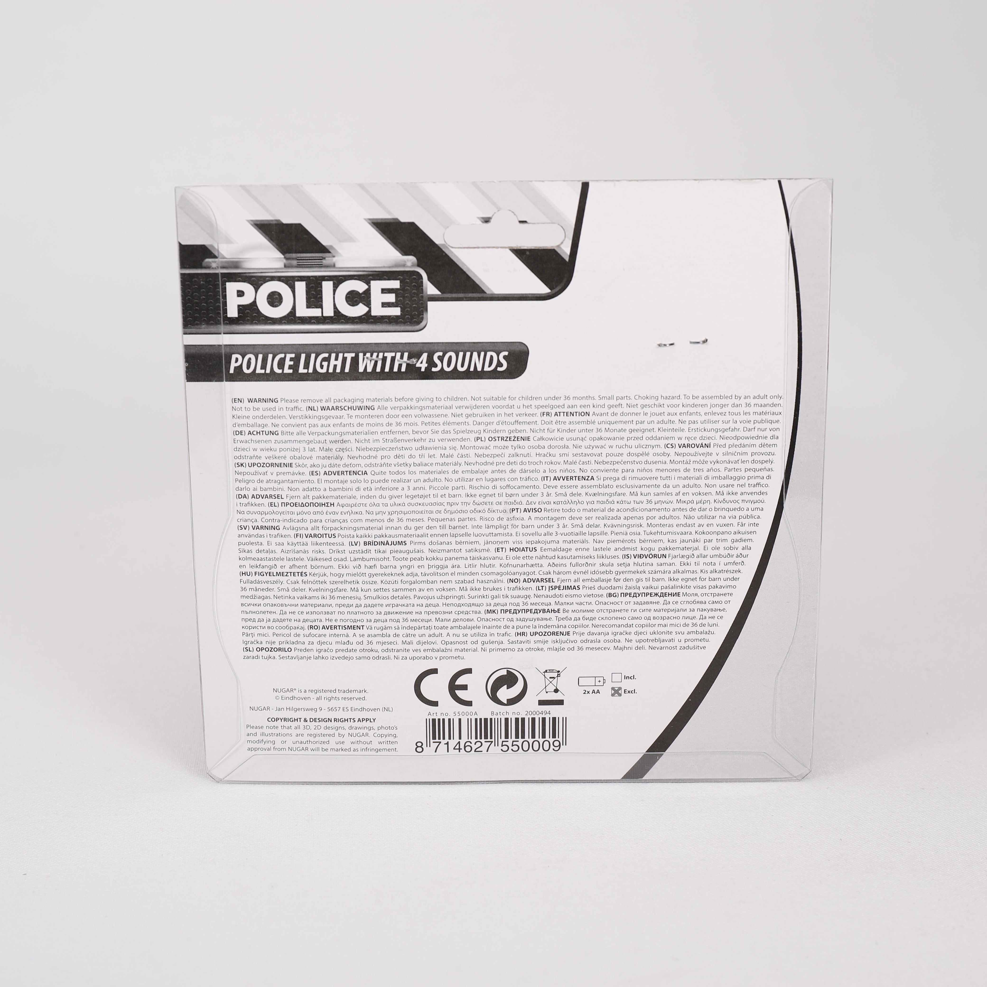 Polizei Lichter mit Sound für Fahrrad, Mit 4 Tönen Laut Polizei Sirene –  OMA Geschenke