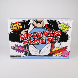 Super Hero Magic Set, Zauberkasten 27 x 40 cm, Unsichtbarkeit, Marvin's Magic.