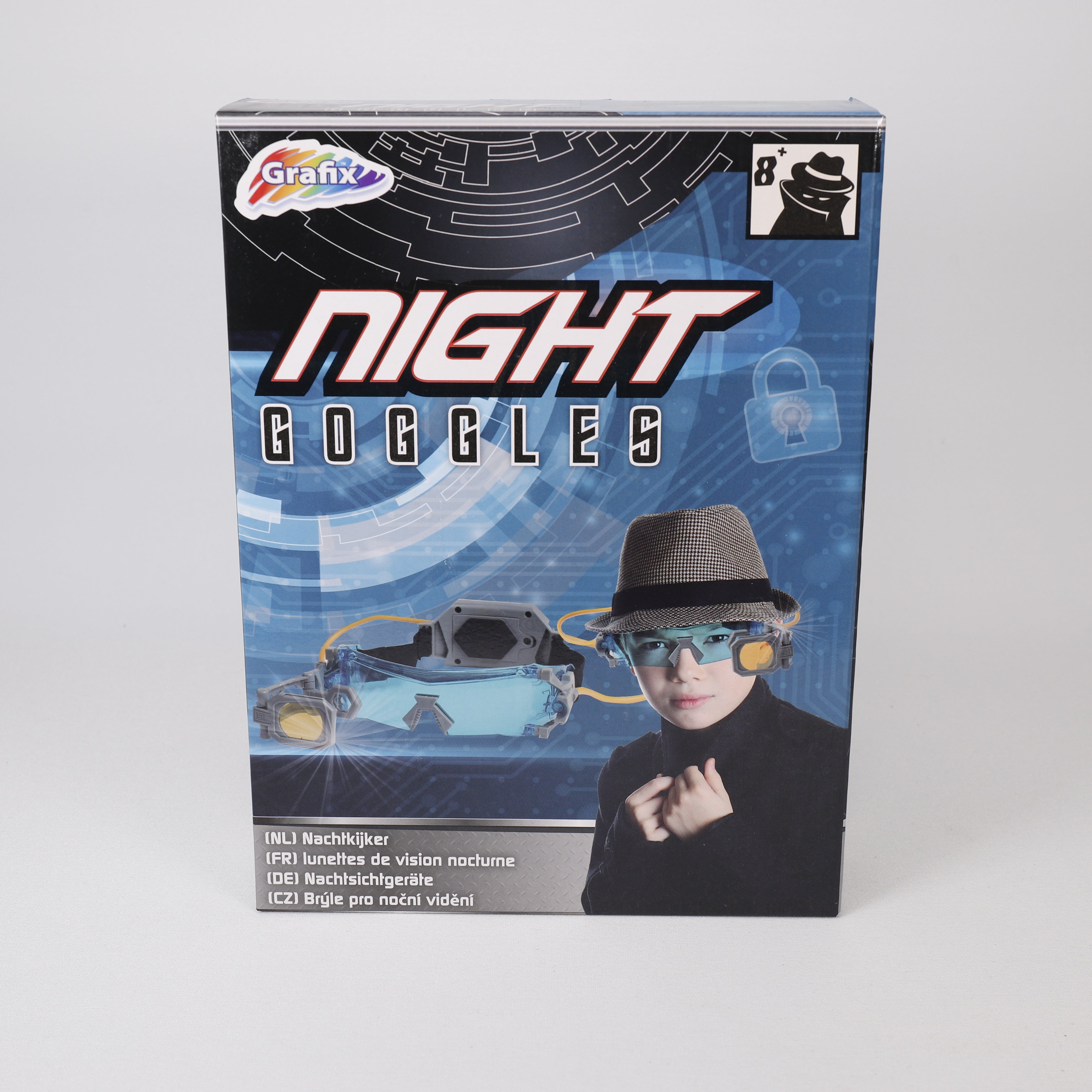 Nachtbrille, Spielzeug, Night Goggles, 27x20 cm, Kinderspielzeug, ab 8 J, Grafix