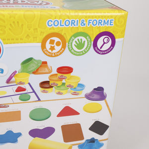 Play Doh Modella & Impara, Knete 8 Packung Farben & Formen, lernen, +2 Spielzeug