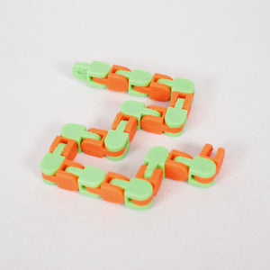 Pop it Fidget Spielzeug, Snap & Klick 28 cm, 24 Verbindung, Stresslos, Jonotoys