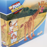 Lade das Bild in den Galerie-Viewer, 3D Foam Blocks, Puzzle Giraffe 31 cm, Schaumstoff, 104-teilig, ab 4J, Toi-Toys
