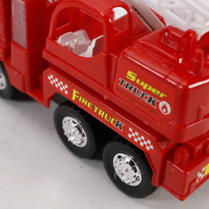 Electric Feuerwehrauto, Rot LED, Licht & Musik, Geschenk Kinderspielzeug, Rescue