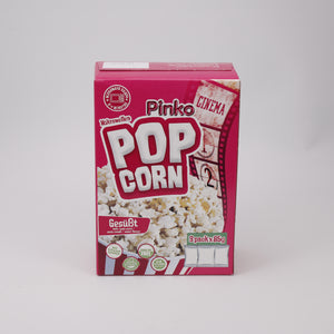 Pinko Mikrowellen Popcorn, Gesüßt 3 Pack 85g, Vegan Snacks, Halal, 2-4 Minuten