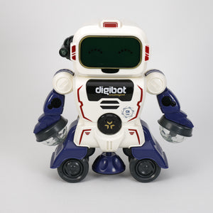 Electric Roboter Smart, Bunte LED-Licht Musik Tanzen, Kinder Geschenk Spielzeug.