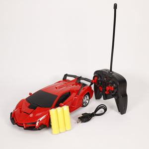 Roboter Auto mit Kontrolle ab 6j, Spielzeug mit Fernbedienung für Transformator