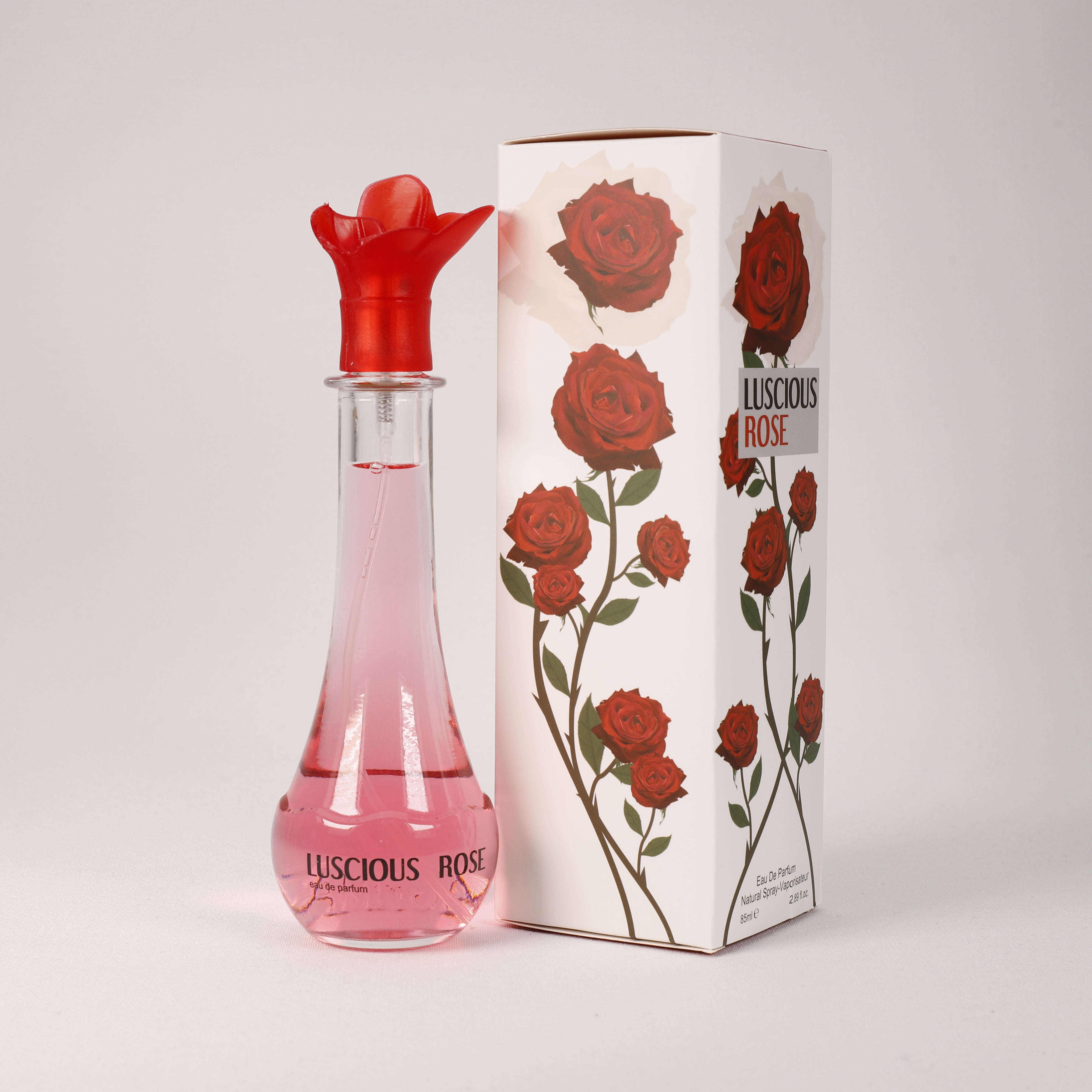Luscious Rose für Damen, Vaporizer mit natürlichem Spray, 85ml, Duft, Parfum, Parfüm, NEU OVP
