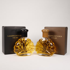 Laghmani'S Oud für Damen, Vaporizer mit natürlichem Spray, 100 ml, Duft, Parfüm, NEU OVP (Black)