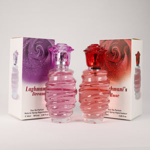 Laghmani'S Rose für Damen, Vaporizer mit natürlichem Spray, 85 ml, Duft, TOP Parfüm, NEU OVP