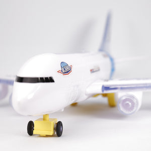 A380 Airbus, Spielzeug, Flugzeug, mit blinkenden, Lichtern, Geburtstagsgeschenk.