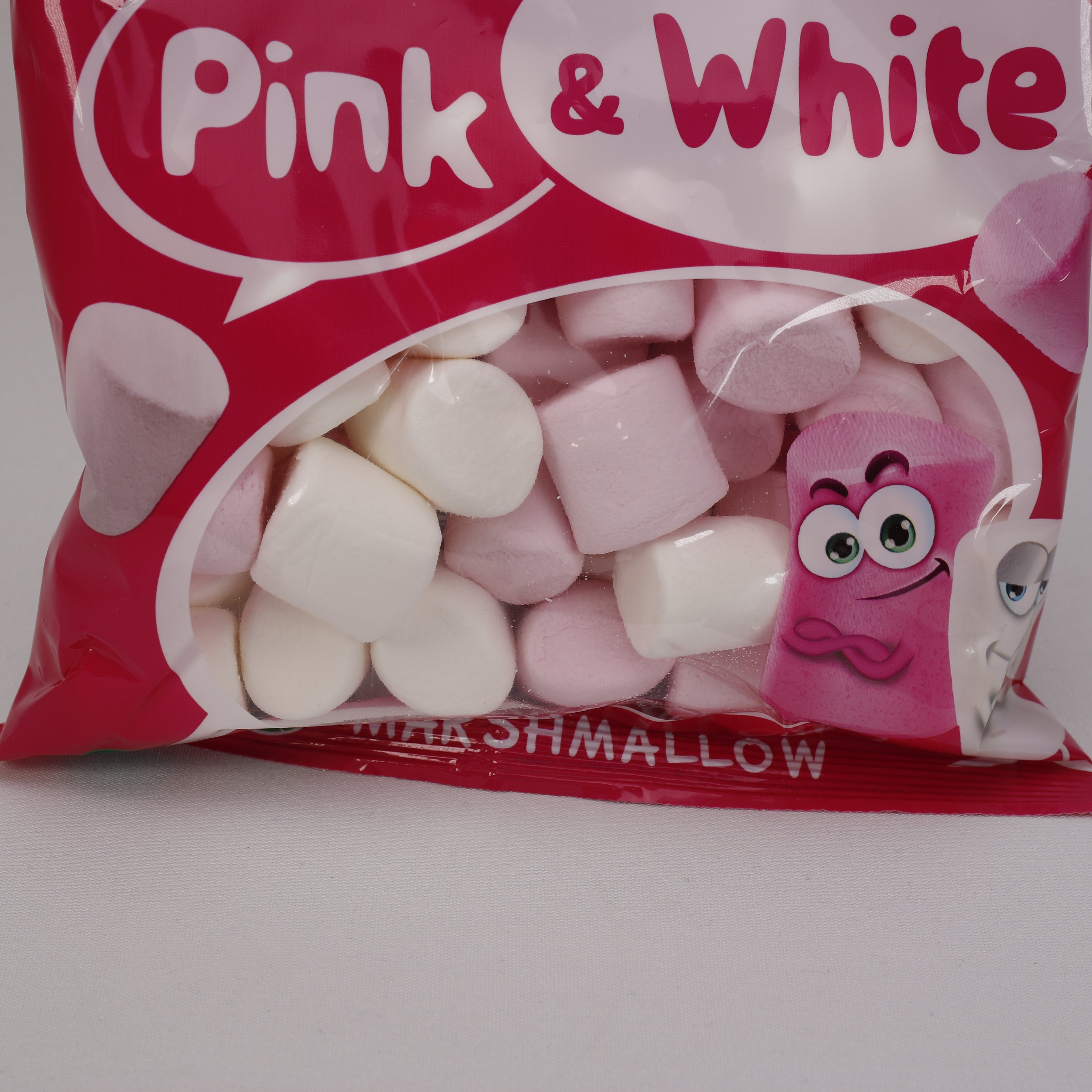 Bebeto Marshmallow, Pink & White, 135g, Süßigkeiten, Sweet, Halal, aus Türkei.