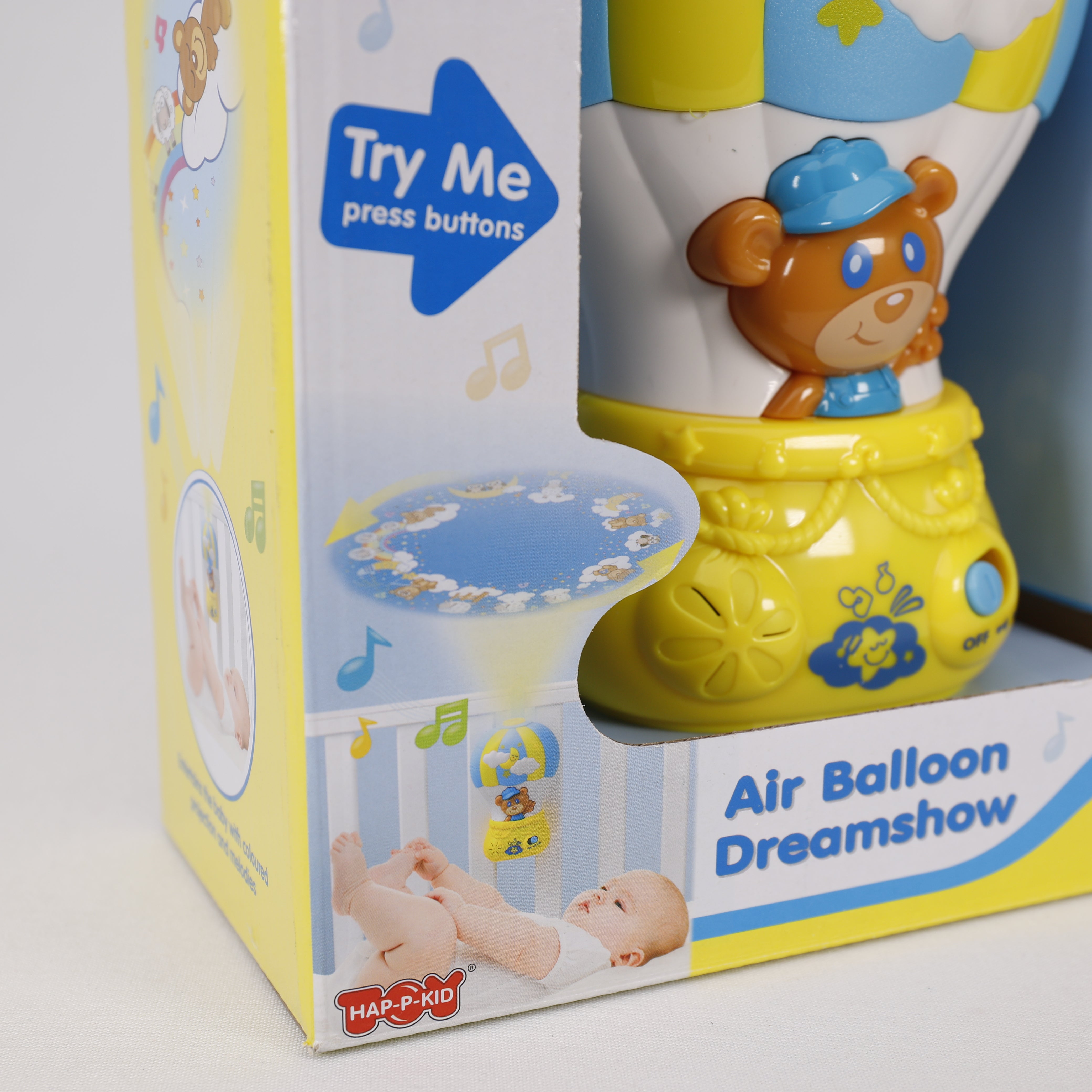 Air Ballon Dreamshow, Beamer, Traumshow, 18 x 26 cm Baby Musik Box, Nachtlicht.