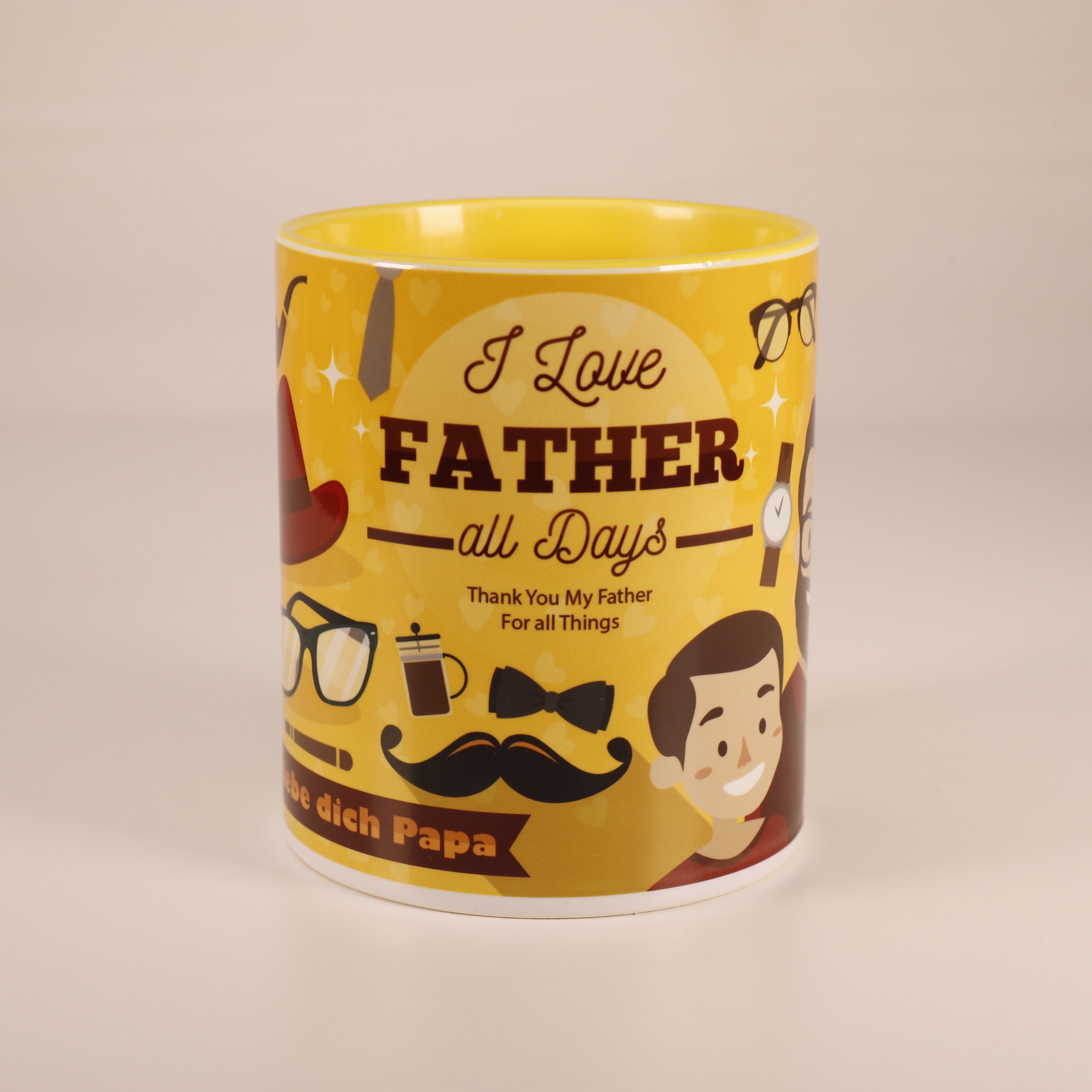 Vater Tassen, Tassendruck, Tasse mit Vater Motiv, Father, Keramik Kaffeetasse 300 ml
