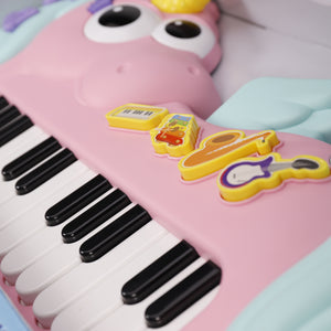 Tasten, Piano Einhorn, 25 24 45 X OMA Geschenke Spielzeug, Keyboard cm, – Musi Klavier