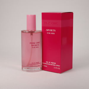 Pink Chic Sports für Damen, Vaporizer mit natürlichem Spray, 100 ml, Duft, TOP Parfüm, NEU OVP