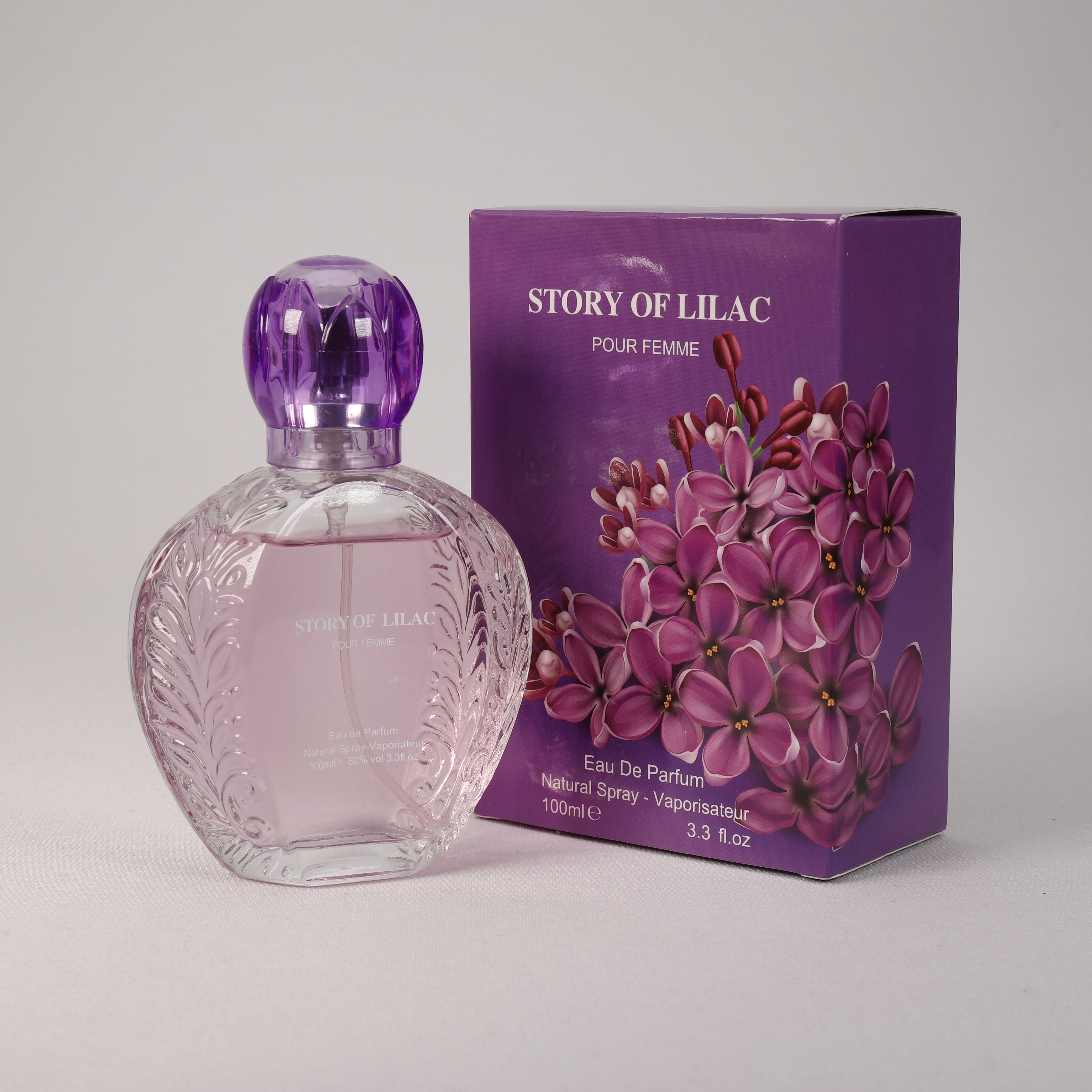 Story Of Lilac für Damen, Vaporizer mit natürlichem Spray, 100 ml, Duft, TOP Parfüm, NEU OVP