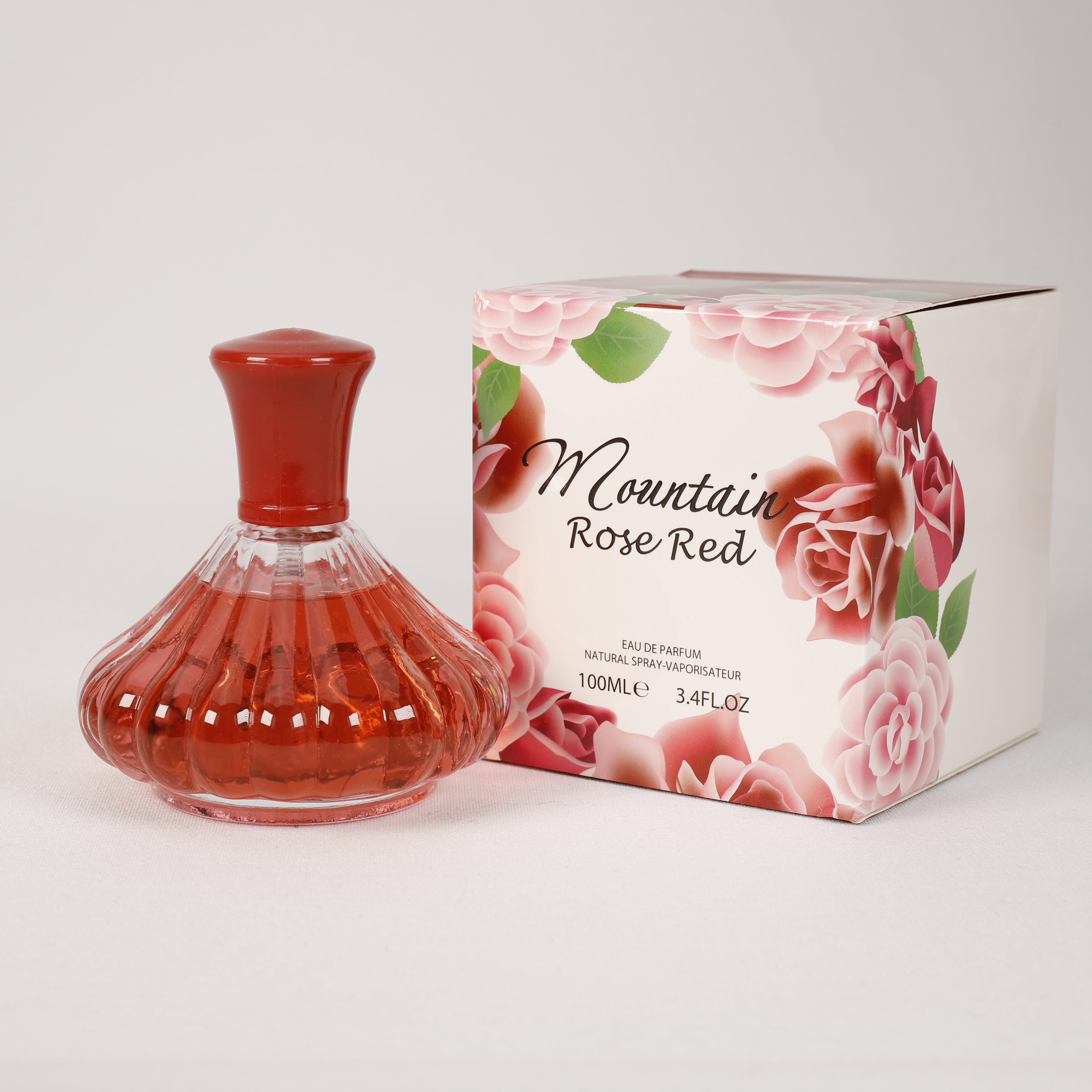 Mountain Rose Red für Damen, Vaporizer mit natürlichem Spray, 100 ml, Duft, TOP Parfüm, NEU OVP