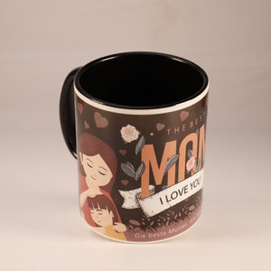 Mutter Tassen, Tassendruck, Tasse mit Mutter Motiv, Keramik Kaffeetasse 300 ml.