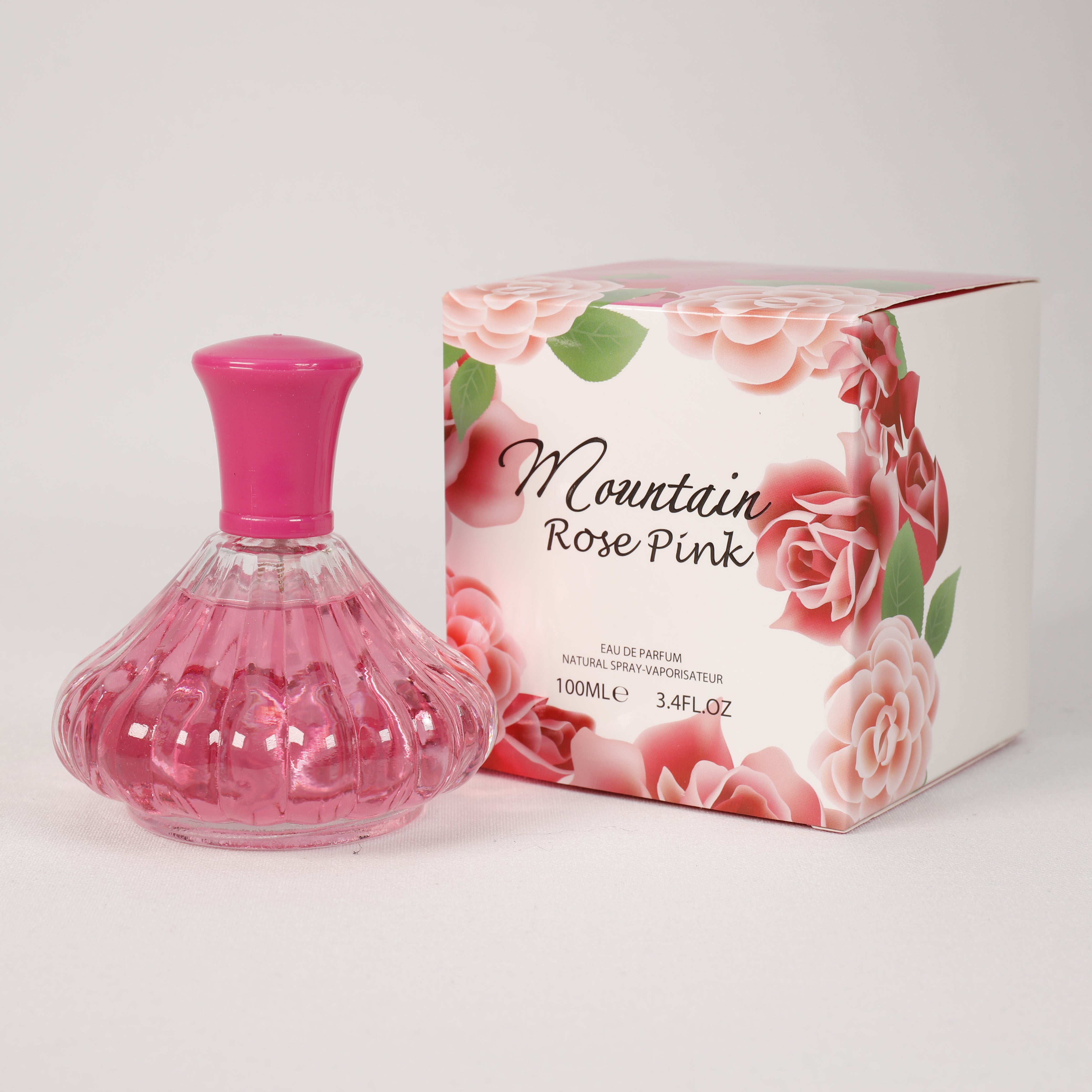 Mountain Rose Pink für Damen, Vaporizer mit natürlichem Spray, 100 ml, Duft, Parfüm, NEU OVP