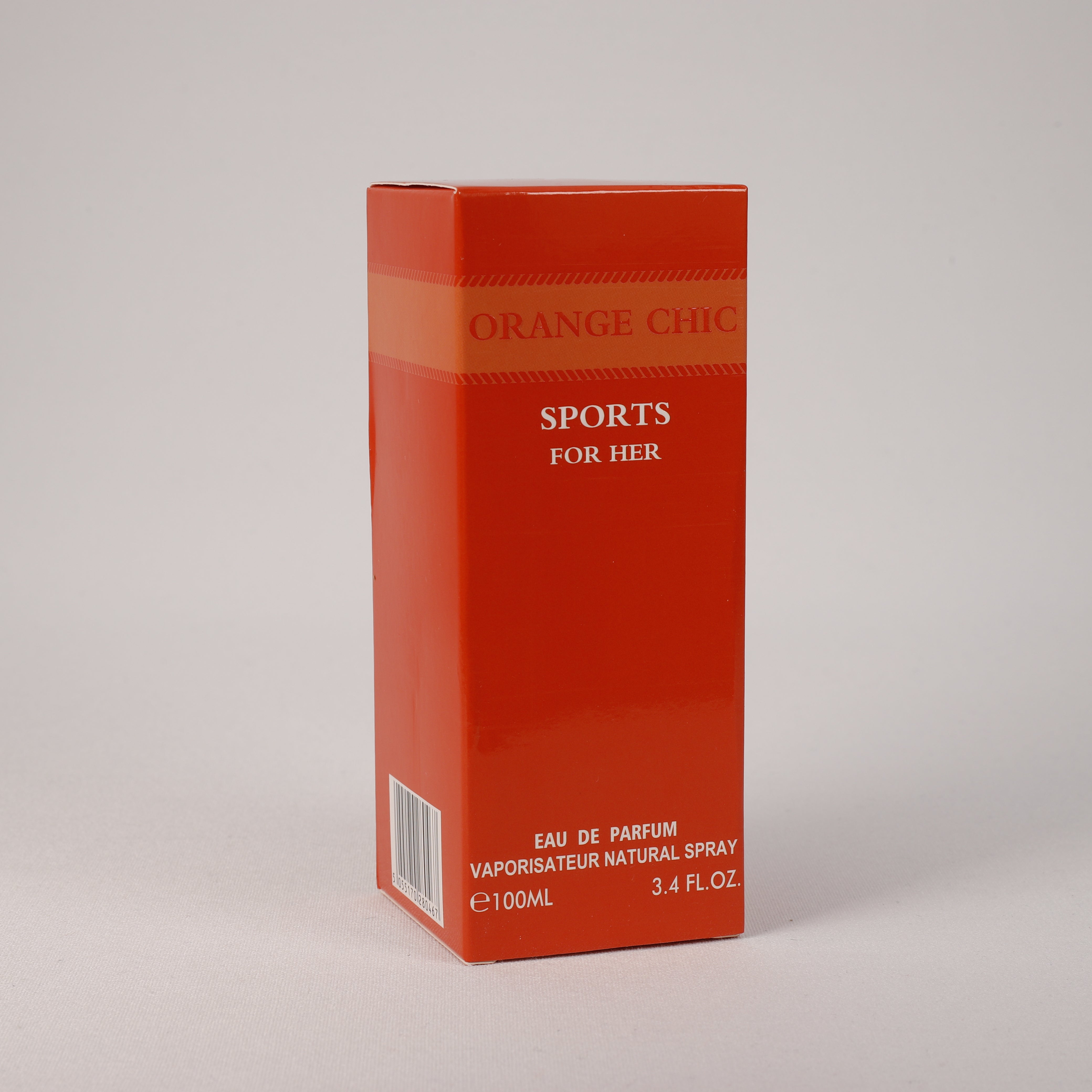 Orange Chic Sports für Damen, Vaporizer mit natürlichem Spray, 100 ml, Duft, TOP Parfüm, NEU OVP