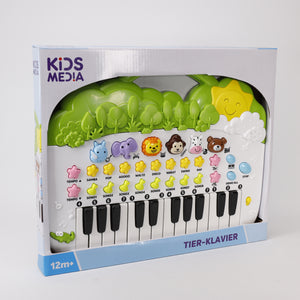 Keyboard 24 Tasten, Klavier Spielzeug, Tierpiano, 30 X 37 cm, Musik, Kids Media