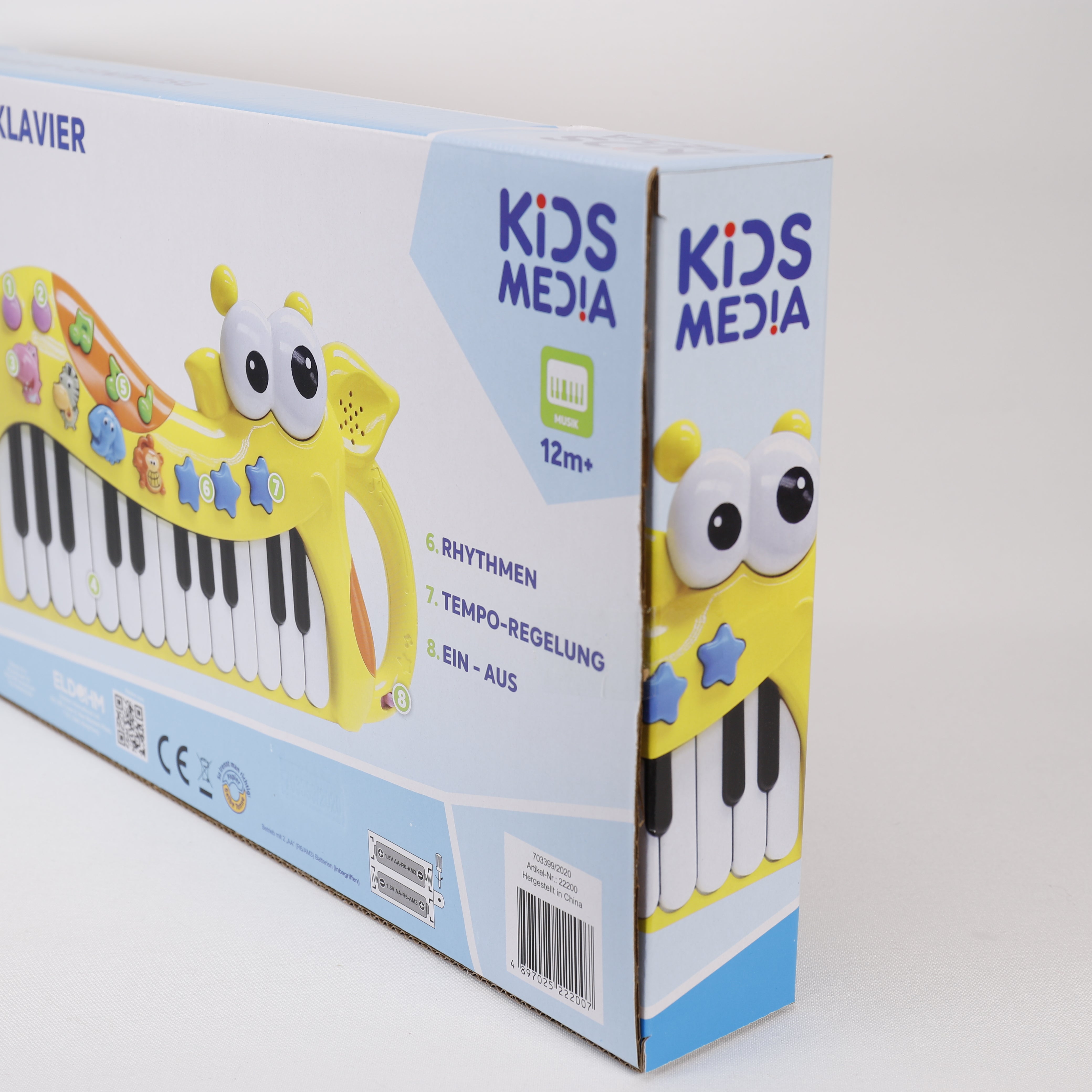 Keyboard 24 Dschungel, K Geschenke X Spielzeug, 25 – Musik, cm, OMA Klavier 45 Tasten