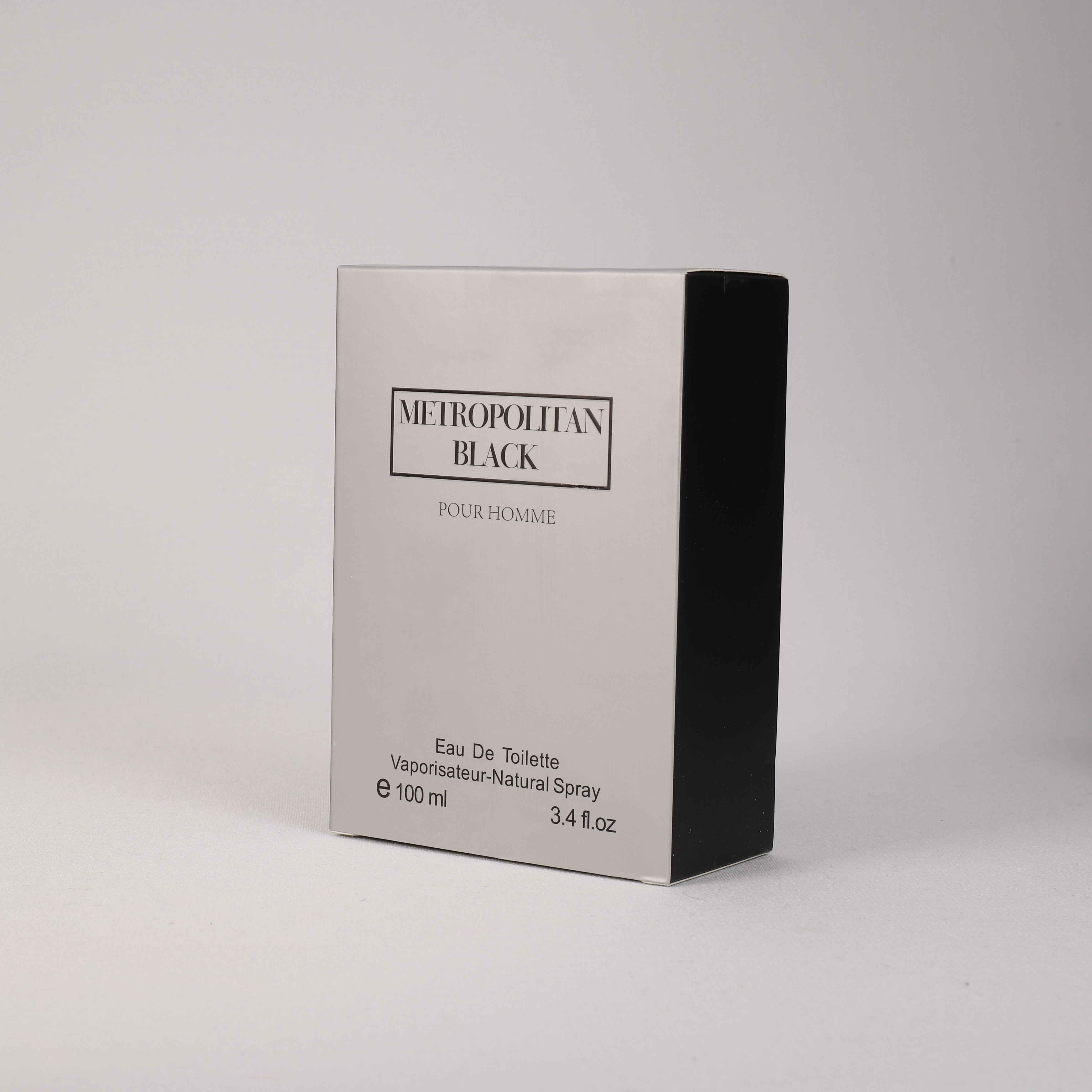 Metropolitan Black für Herren, Vaporizer mit natürlichem Spray, 100 ml, Duft, TOP Parfüm, NEU OVP