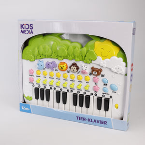 Clementoni Kinder-E-Piano mit Tieren - Musikalisches Spielzeug