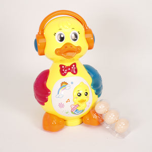 Funny Duck, Ente legt Eier, +3, LED, Licht & Musik & Tanzen, Kinderspielzeug Geschenk