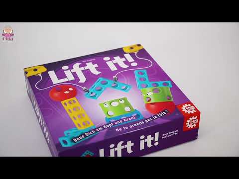 Lift it, Geschicklichkeitsspiel 27x27cm, Denkspiel & Knobelspiel, Game Factory.