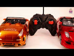 Laden und Abspielen von Videos im Galerie-Viewer, Cabrio Sport Car, TOP Auto mit Kontrolle, Spielzeug mit Fernbedienung, LED Licht
